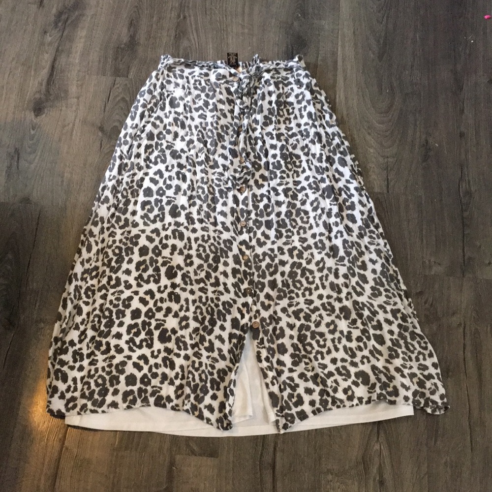 Leopard print dress size medium